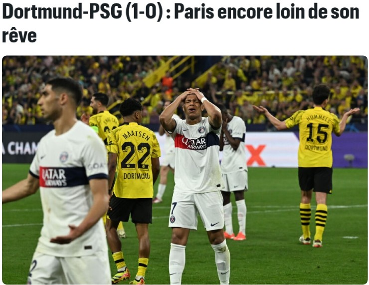 Tờ Le Parisien nhắc PSG đang có thói quen bỏ bê trận lượt đi