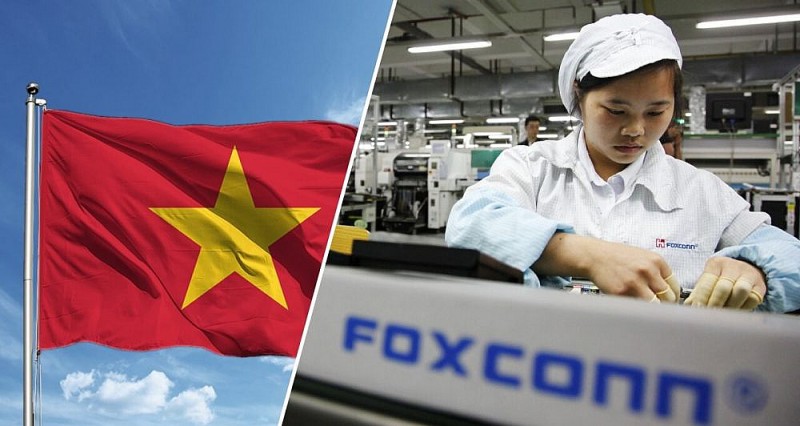 Nhà máy Foxconn tại Việt Nam là nơi sản xuất nhiều thiết bị của Apple.