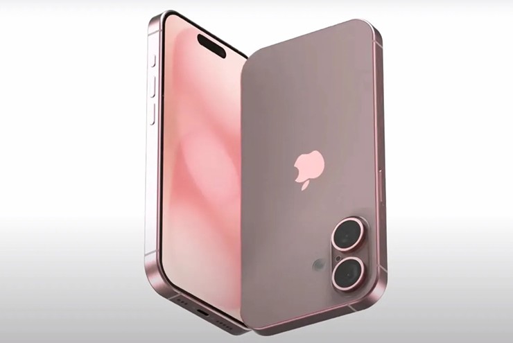 Hình ảnh iPhone 16 được cắt từ video concept.