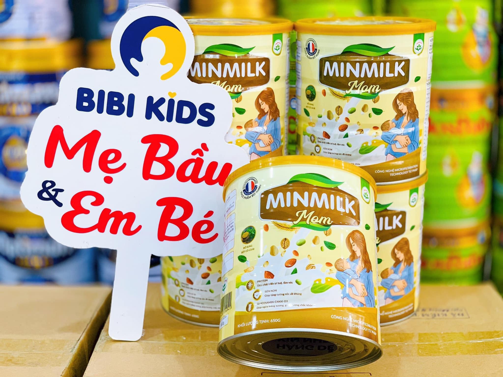 Thực phẩm bổ sung MINMILK MOM - Sản phẩm chính hãng bán chạy trên thị trường Việt Nam (Ảnh: NVCC).