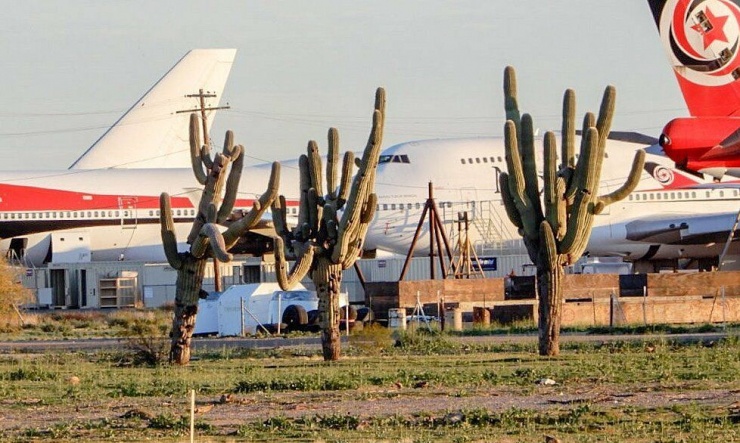 Bên trong 'nghĩa địa' máy bay lớn bậc nhất thế giới