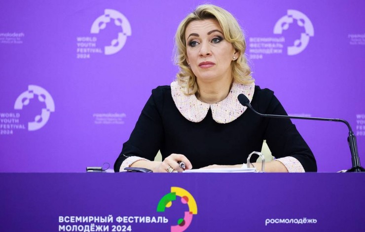 Phát ngôn viên Bộ Ngoại giao Nga Maria Zakharova. Ảnh: TASS