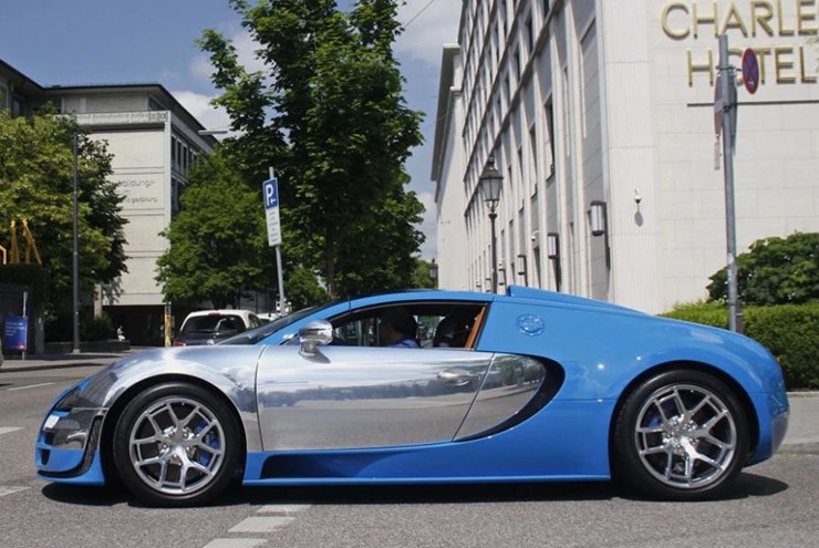 A series of super rare Bugatti Veyron cars confiscated in Europe - 5
