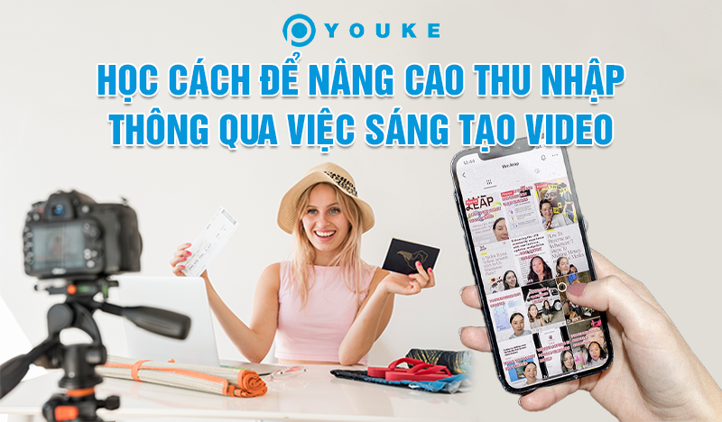 Học cách để nâng cao thu nhập thông qua việc sáng tạo video - 1