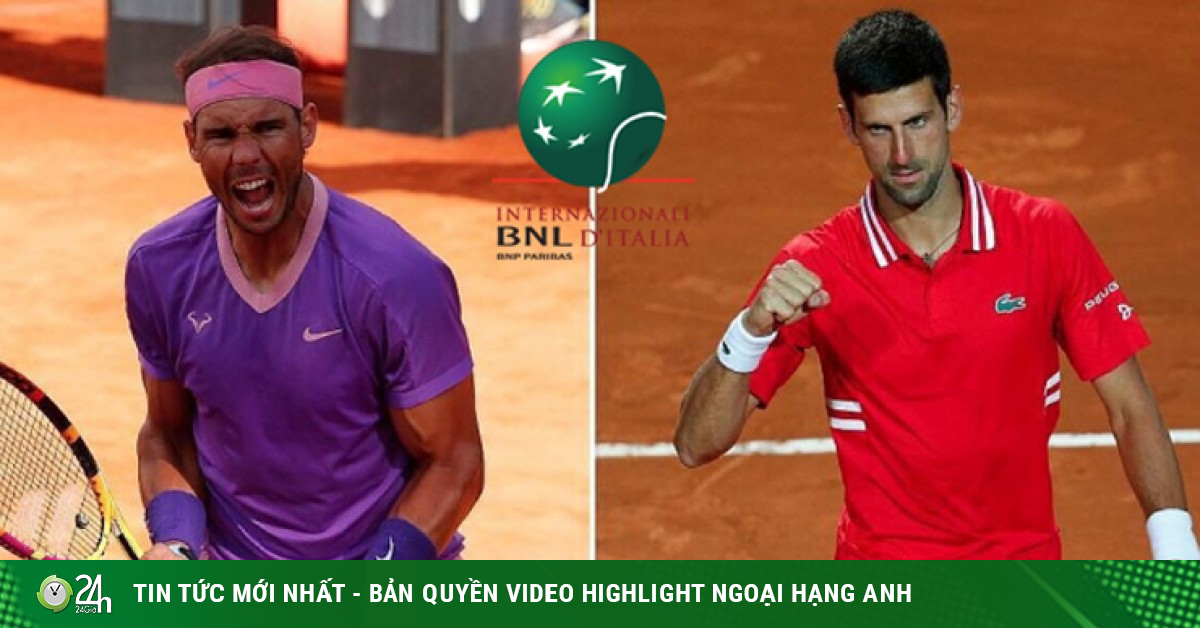 Kết quả thi đấu tennis đơn nam giải Rome Open 2024 mới nhất