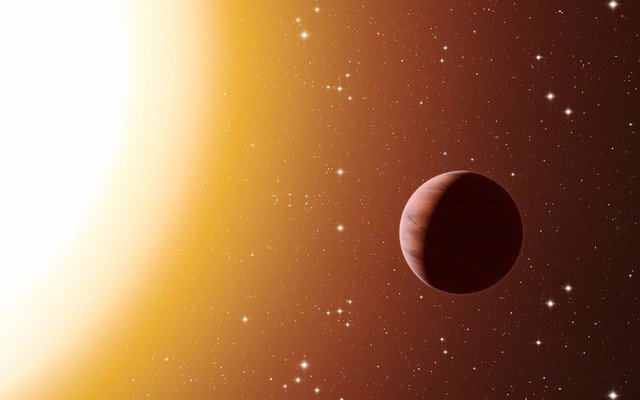 Ngoại hành tinh Astrolábos quay cực gần sao mẹ của nó - Ảnh đồ họa: PHYS