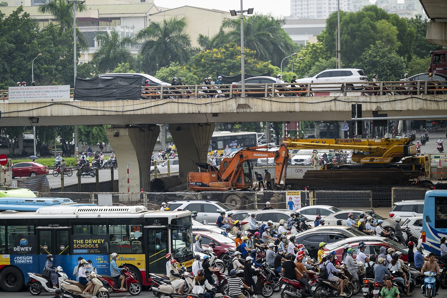 Trước dây, nút giao này từng là 