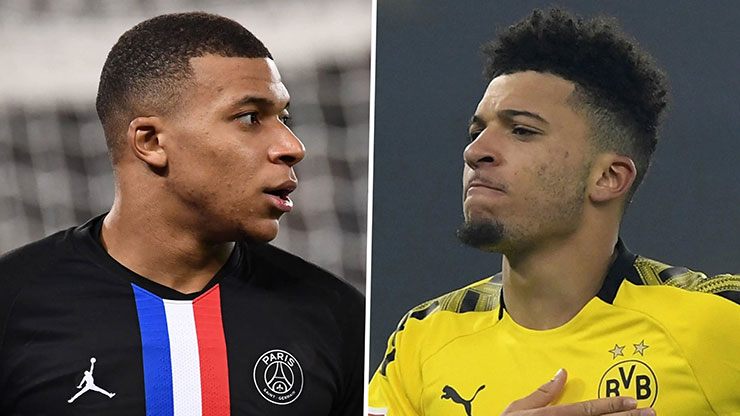 Mbappe và Sancho đã tạo ra những hình ảnh khác biệt trong trận lượt đi, Mbappe khá mờ nhạt trong khi Sancho đáng lẽ đã có 2 kiến tạo