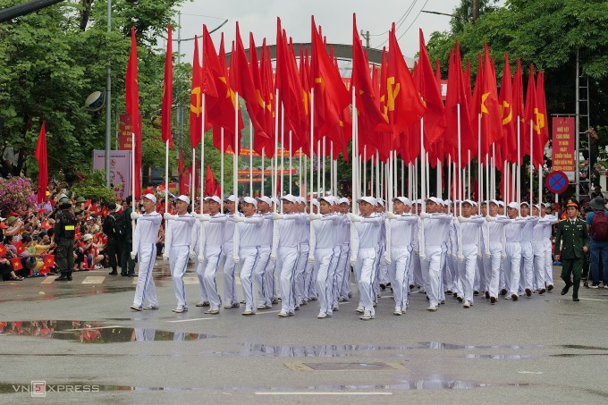 Lễ diễu binh diễu hành mừng chiến thắng Điện Biên Phủ - 9