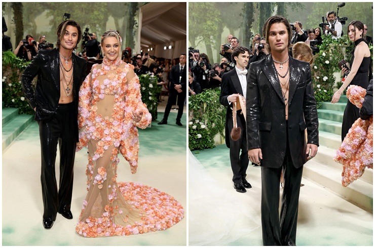 Nam tài tử nổi bật trong sự kiện Met Gala.