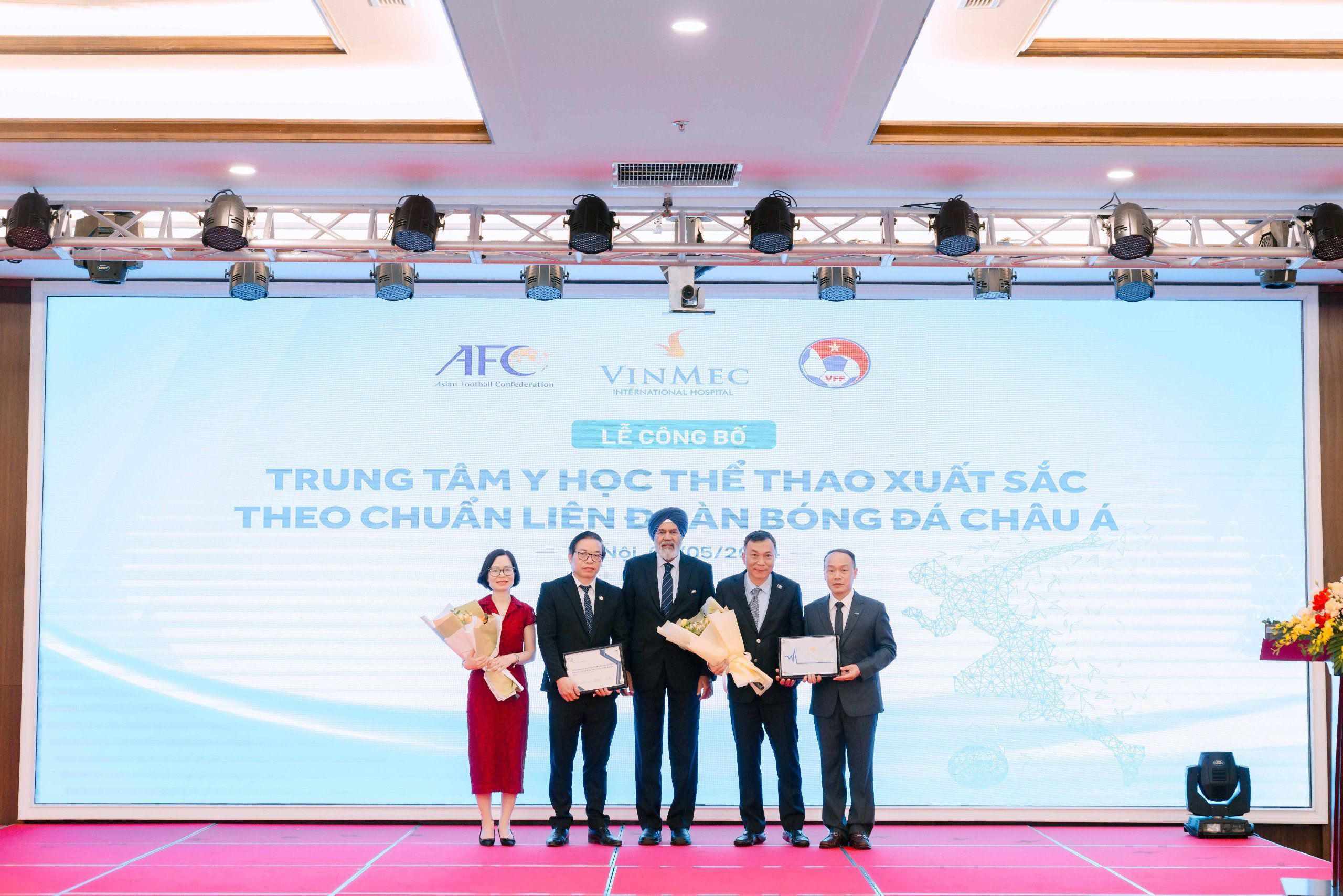 Trung tâm Y học thể thao Vinmec được công nhận xuất sắc theo chuẩn Châu Á - 1