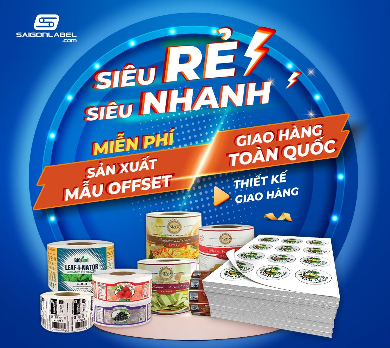 Sài Gòn Label – Thương hiệu in tem nhãn đáng tin cậy - 1