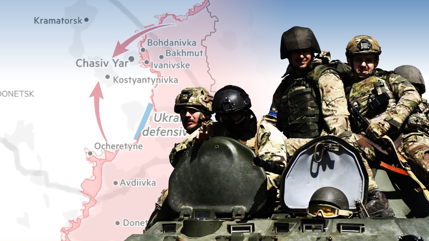 Chasiv Yar giữ vị trí chiến lược ở giai đoạn hiện tại của cuộc xung đột Nga - Ukraine. Ảnh: Getty