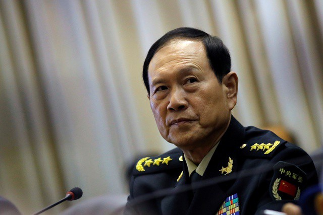 Cựu Bộ trưởng Quốc phòng Trung Quốc Ngụy Phượng Hòa. Ảnh: Reuters