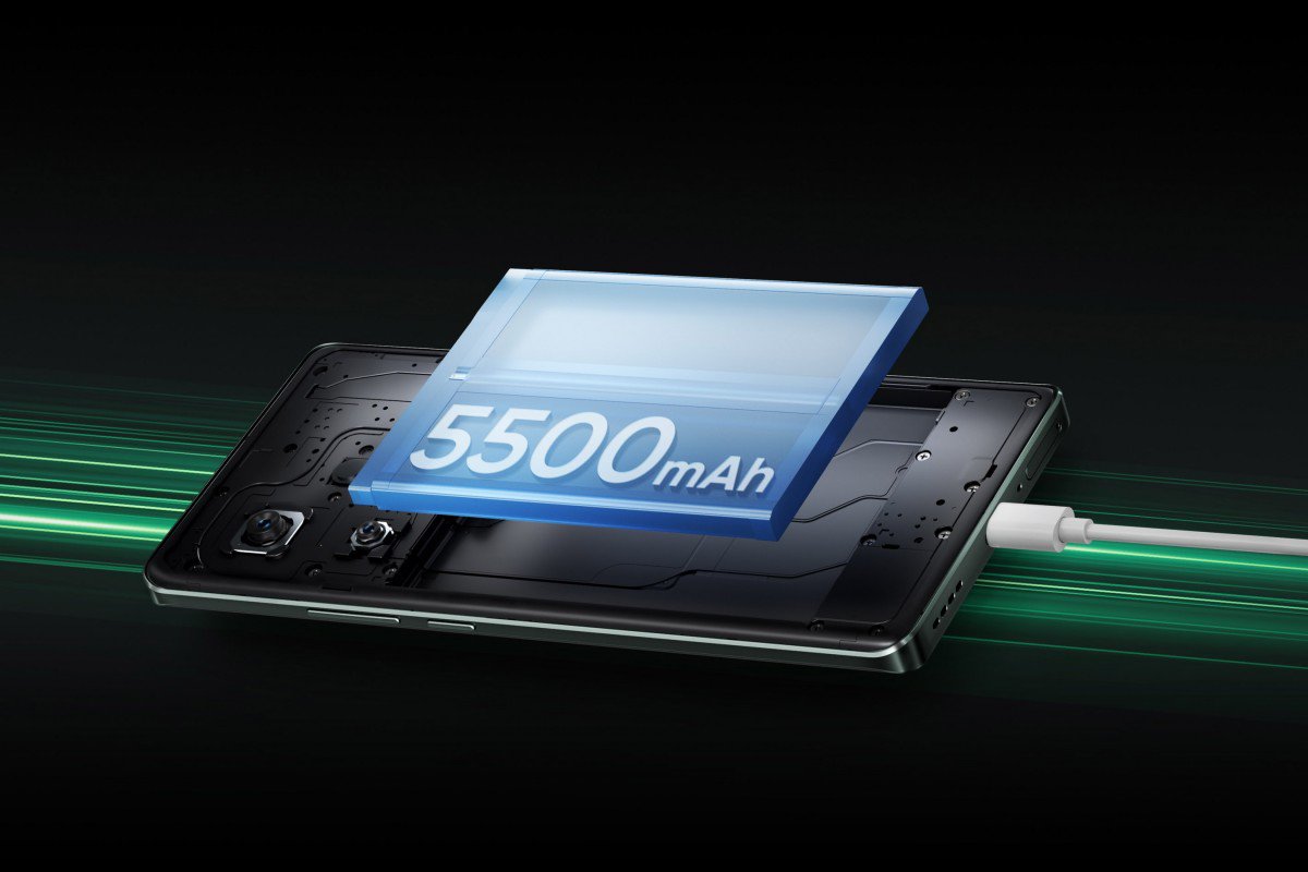 Realme GT Neo 6 sở hữu viên pin lớn, sạc nhanh ấn tượng.