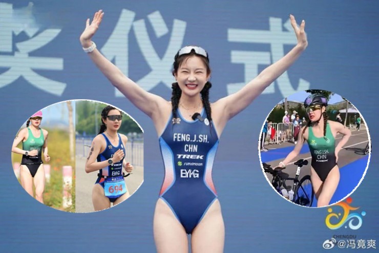 Người đẹp Trung Quốc bị chỉ trích vì mặc bikini đua xe, lên nhận chức vô địch