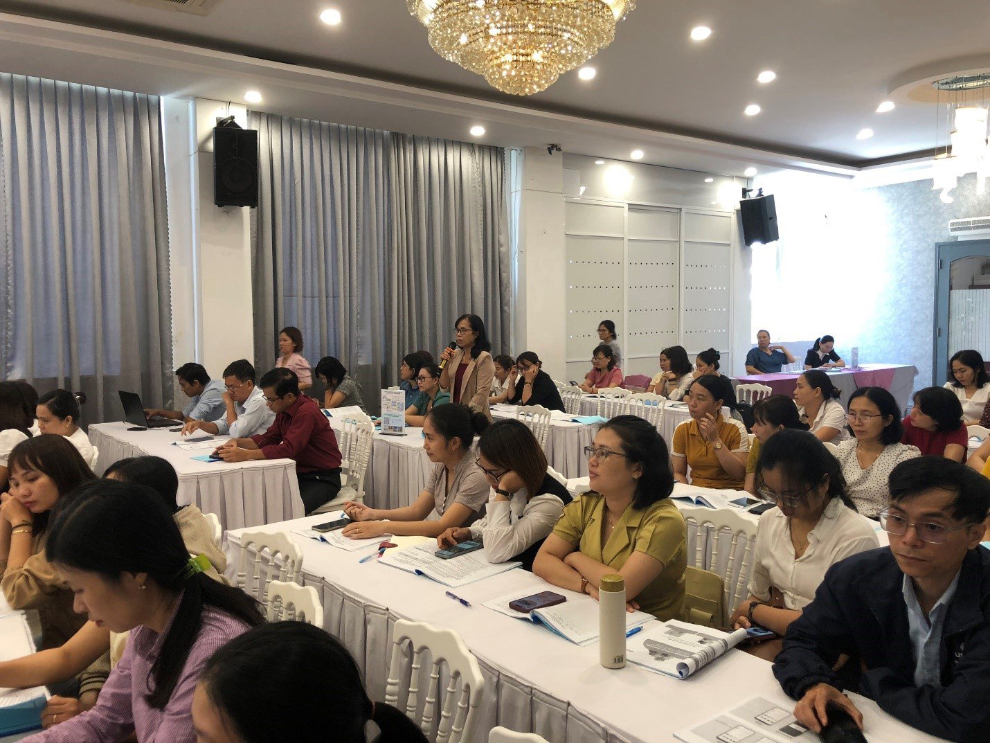 150 cán bộ y tế Bình Định tham gia tập huấn sử dụng Phần mềm.