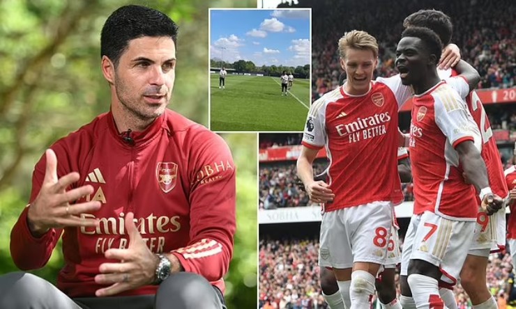 HLV Arteta&nbsp;luôn nghĩ về viễn cảnh Arsenal nâng cao cúp vô địch Ngoại hạng Anh