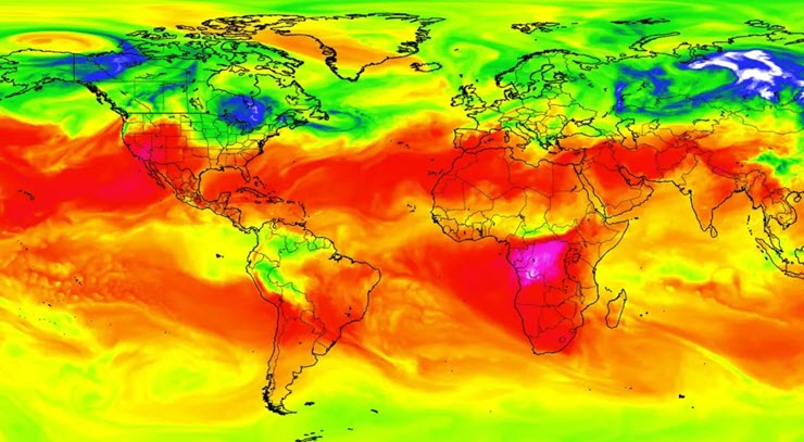 Lượng CO2 trong khí quyển đang cao kỷ lục.