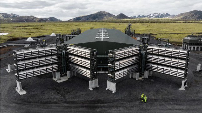 Nhà máy Mammoth của công ty Climeworks ở Hellisheiði, Iceland, bắt đầu hoạt động từ ngày 8/5.