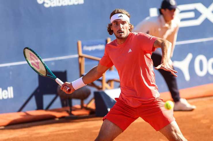 Tsitsipas đang có mùa giải đất nện khá thành công