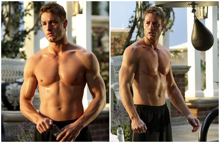 Justin Hartley (47 tuổi) là nam diễn viên điển trai người Mỹ, sở hữu body vạn người mê. 
