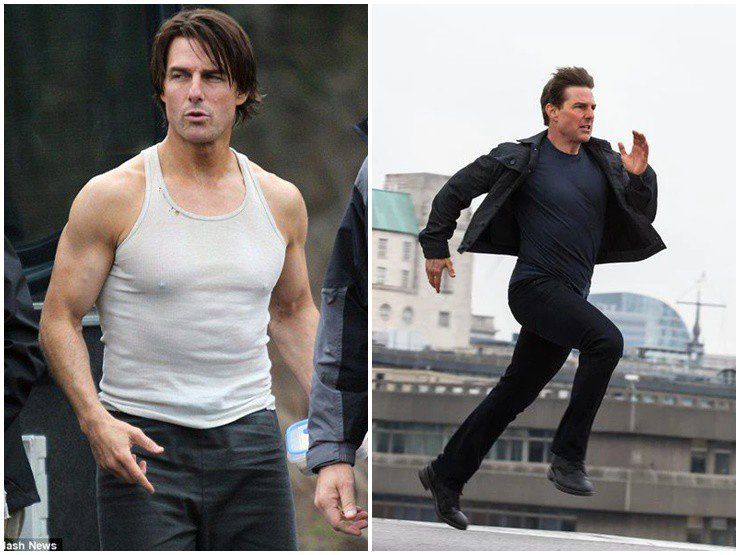 Tom Cruise vẫn dẻo dai ở độ tuổi trung niên.