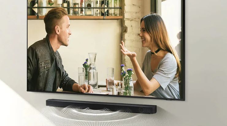 The problem of not being able to restart the Samsung TV may be caused by the soundbar.