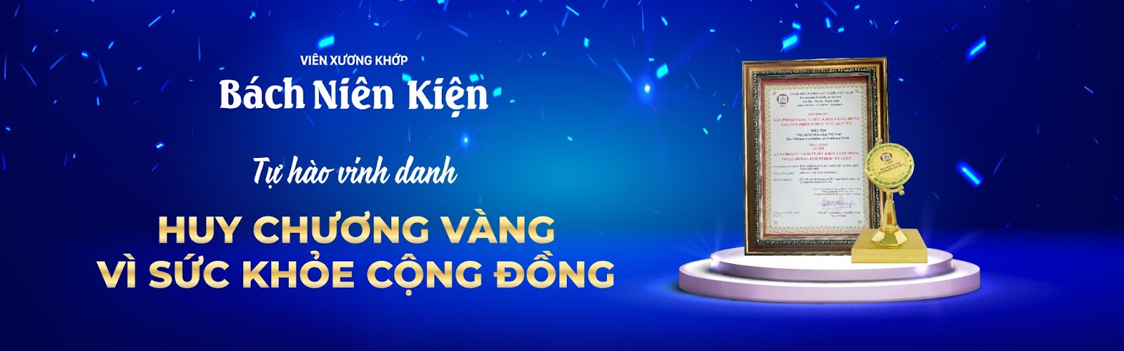 Bách Niên Kiện tự hào được vinh danh "Sản phẩm vàng vì sức khỏe cộng đồng" lần thứ 2 - 2