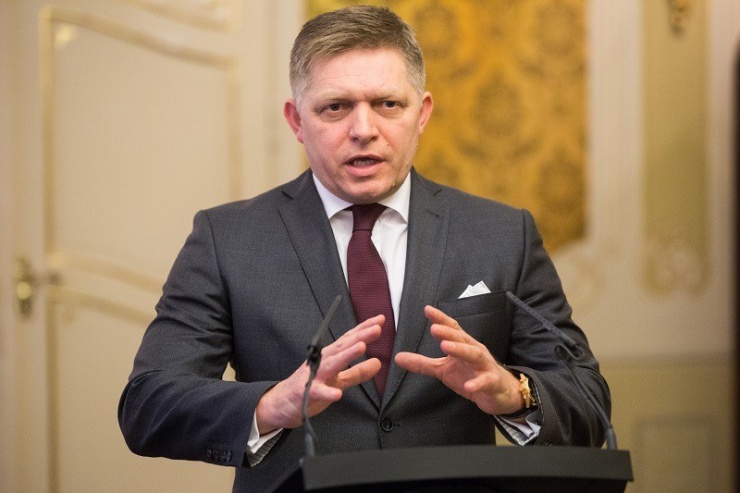 Thủ tướng Slovakia Robert Fico. Ảnh: EPA