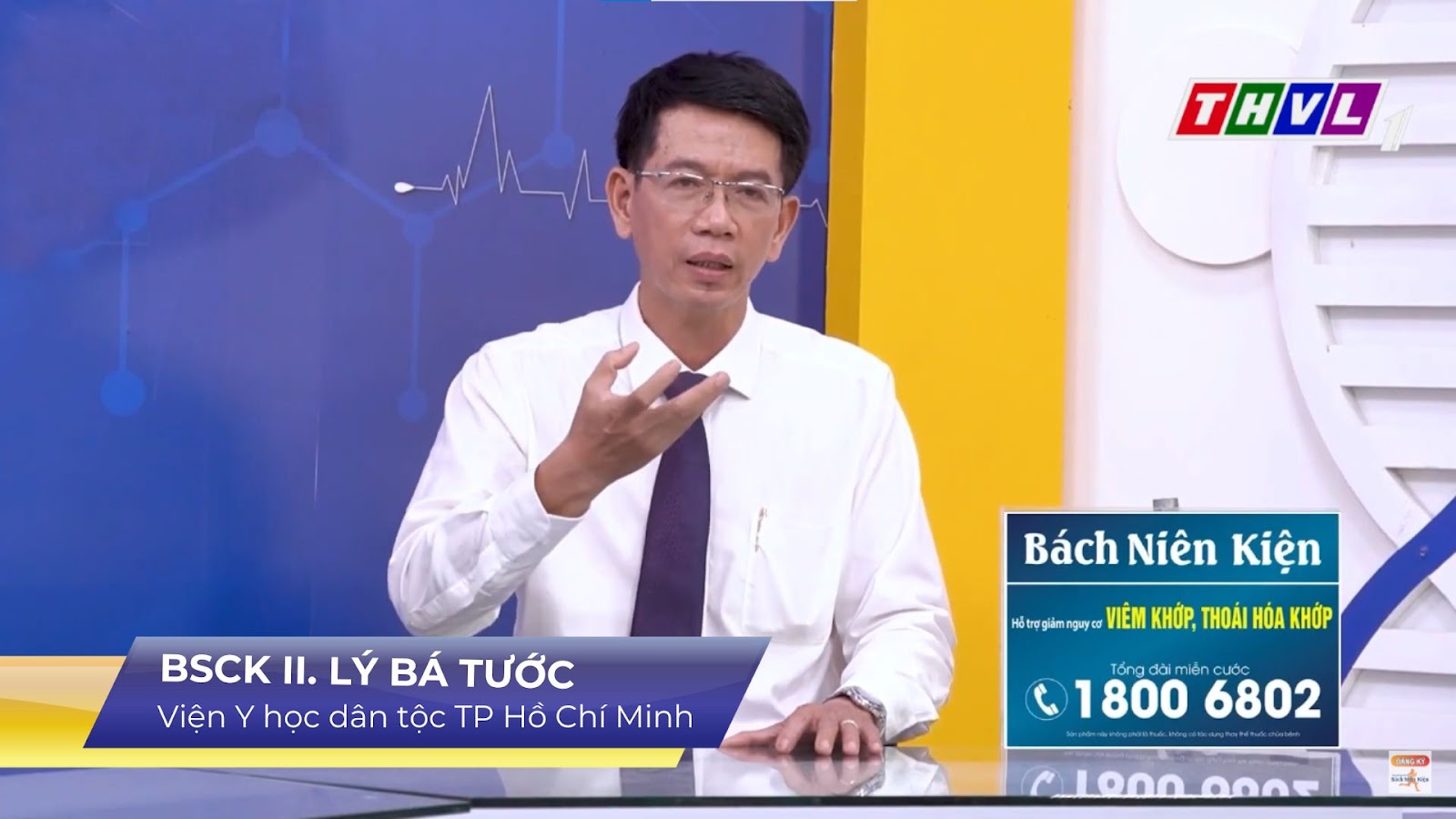 BSCK2 Lý Bá Tước&nbsp; tư vấn trên truyền hình Vĩnh Long