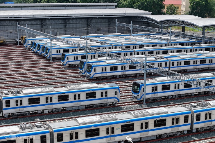 Bãi đỗ metro lớn nhất nước ở Sài Gòn - 3