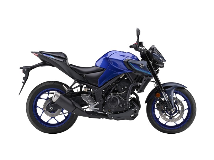 Ra mắt 2024 Yamaha MT-03 Dark Blast, hút dân tập chơi - 4