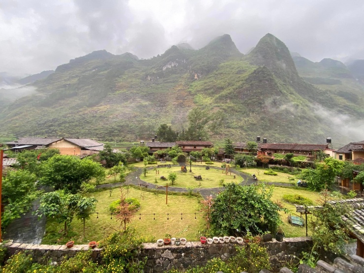 Bức tranh thiên nhiên ở Hà Giang.