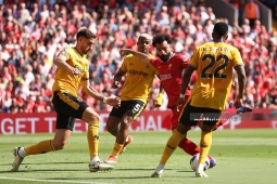 Video bóng đá Liverpool - Wolverhampton: Bước ngoặt thẻ đỏ, 