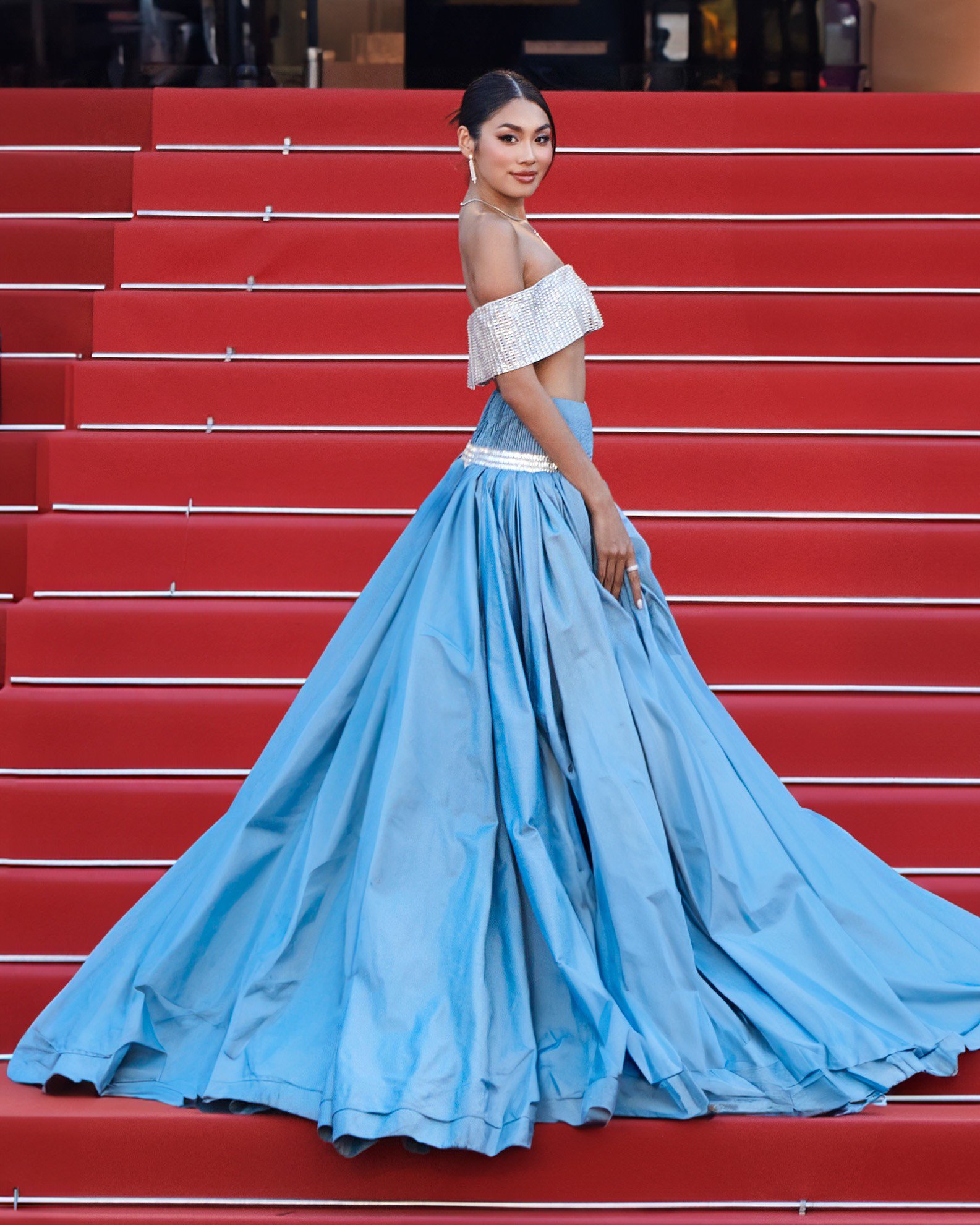 Á hậu Thảo Nhi Lê: 'Tôi được mời đến Cannes, làm gì có chuyện bị đuổi khỏi thảm đỏ' - 3