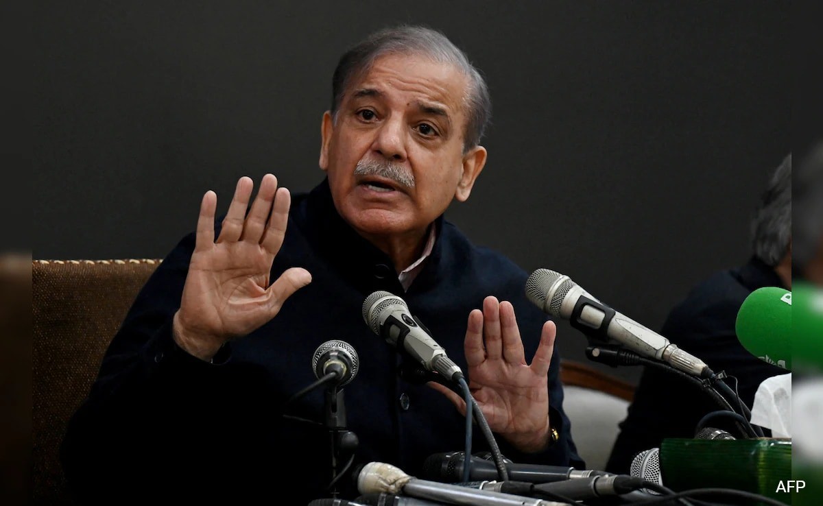 Thủ tướng Pakistan Shehbaz Sharif. Ảnh: AFP