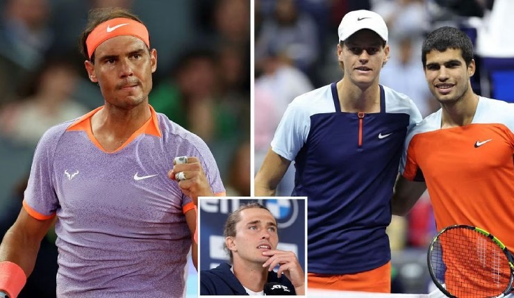 Zverev xác định Nadal, Djokovic, Alcaraz, Sinner là những đối thủ cần vượt qua nếu muốn vô địch Roland Garros