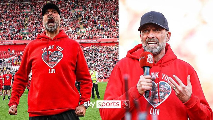 HLV Klopp trong ngày chia tay Liverpool