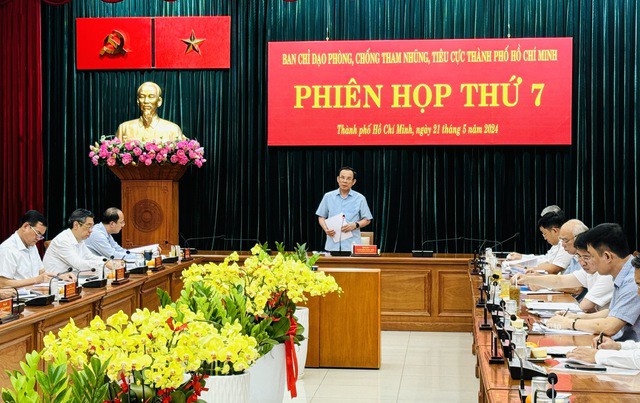 Bí Thư Thành ủy Nguyễn Văn Nên chủ trì phiên họp thứ 7 Ban Chỉ đạo phòng chống tham nhũng, tiêu cực TP HCM