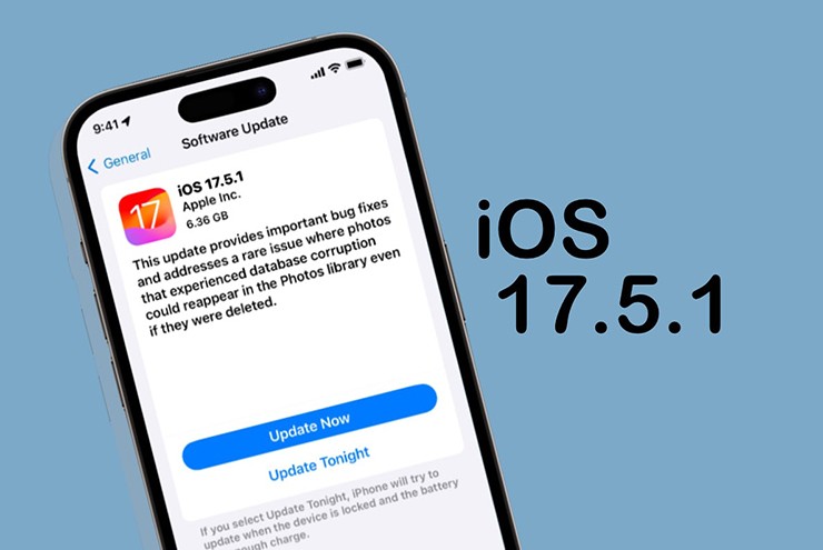 iOS 17.5.1 was released just a week after iOS 17.5 appeared.