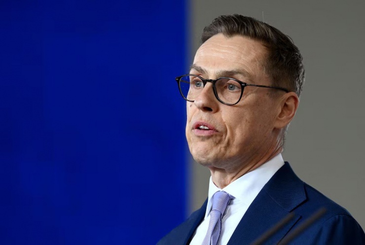 Tổng thống Phần Lan Alexander Stubb. Ảnh: REUTERS