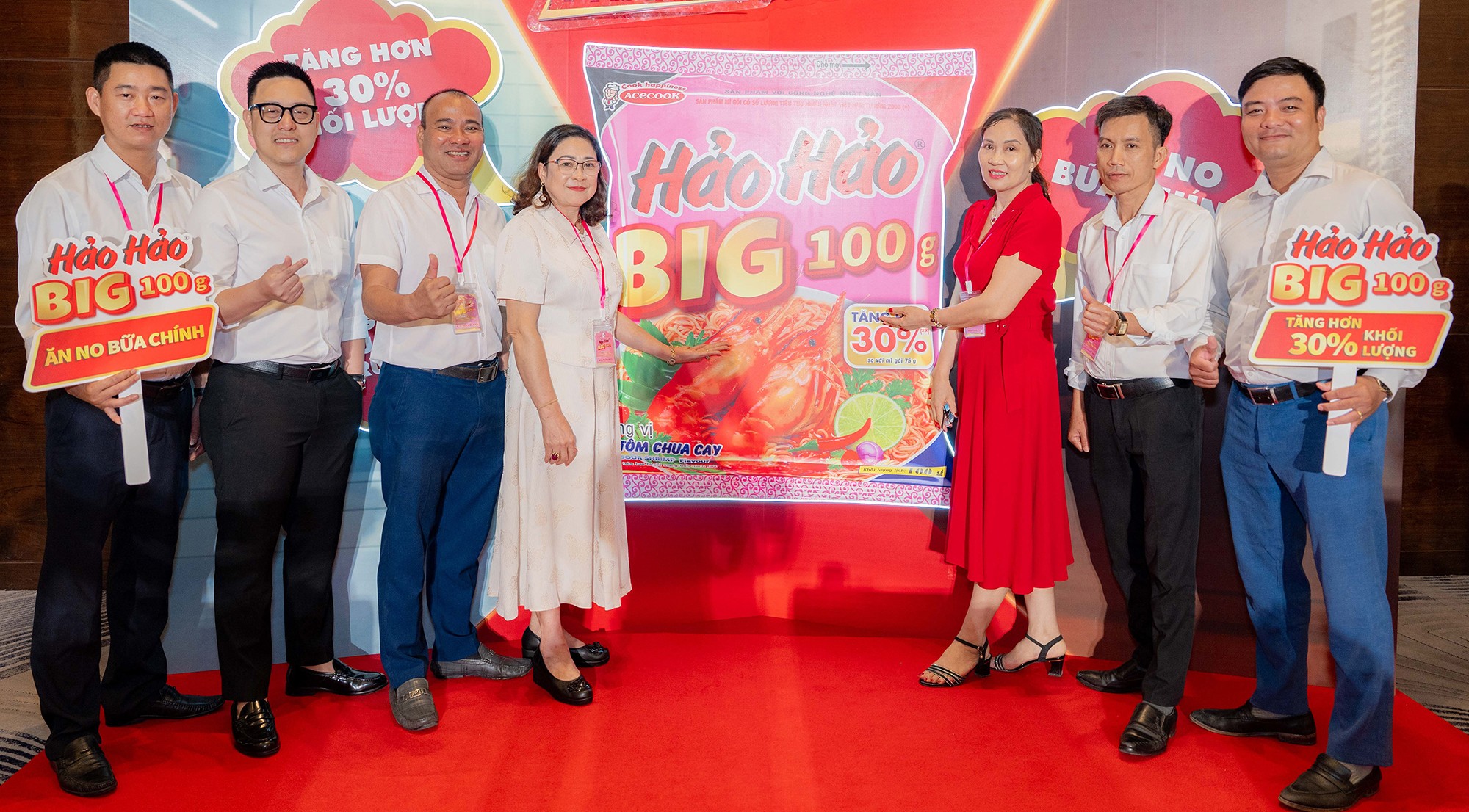 Buổi ra mắt mì Hảo Hảo BIG 100g