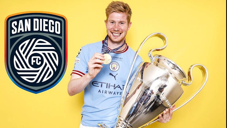 De Bruyne sẽ gia nhập San Diego FC?