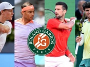 Kết quả thi đấu tennis đơn nam giải Roland Garros 2024 mới nhất