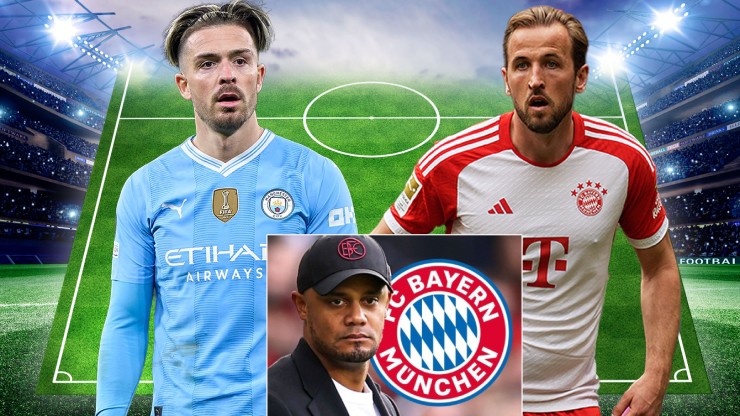 Bayern Munich sẽ chiêu mộ Grealish để chiều ý HLV Kompany