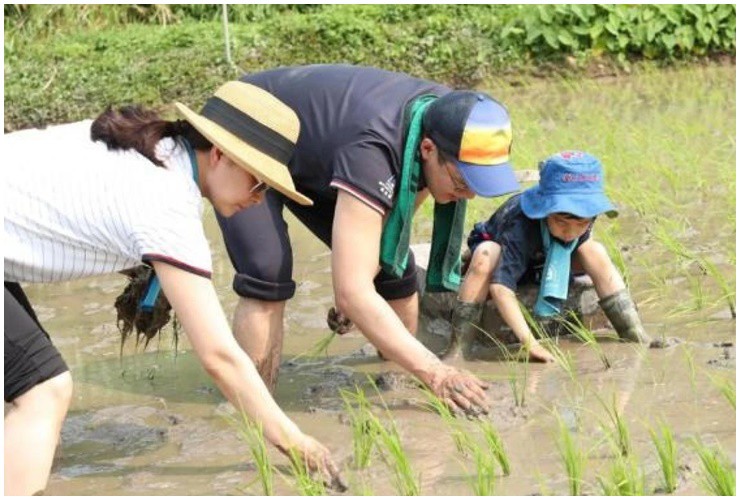 Cặp đôi cho các con có nhiều hoạt động trải nghiệm.