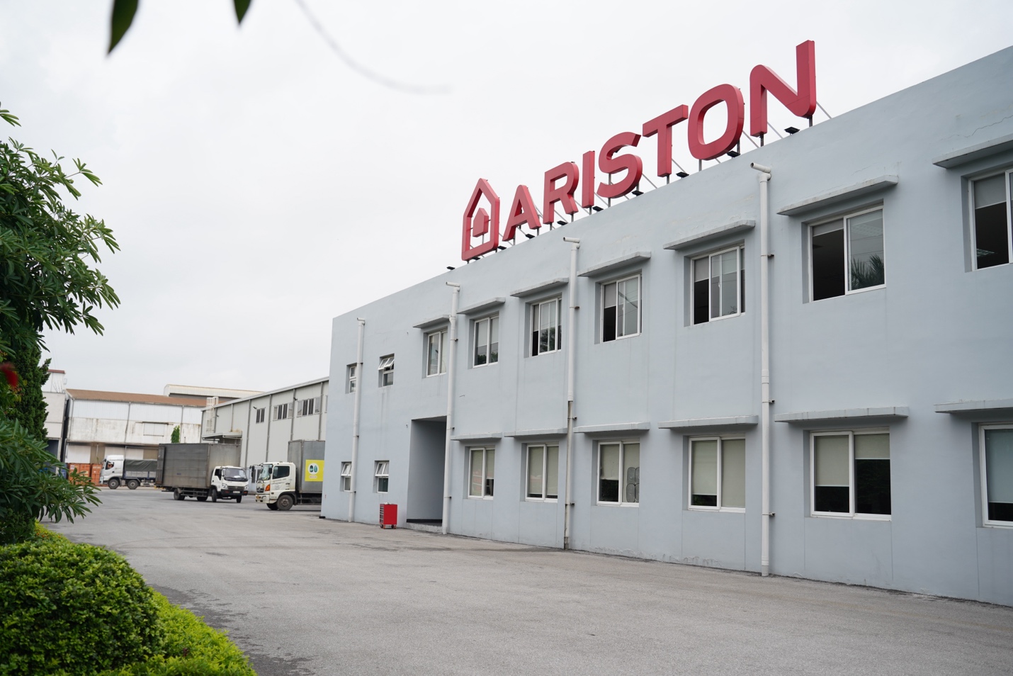 Nhà máy Ariston tại Bắc Ninh – nhà máy có quy mô lớn thứ 2 tại châu Á được thành lập năm 2014.