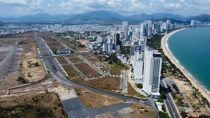 Sân bay Nha Trang cũ ở trung tâm thành phố. Ảnh: Bùi Toàn