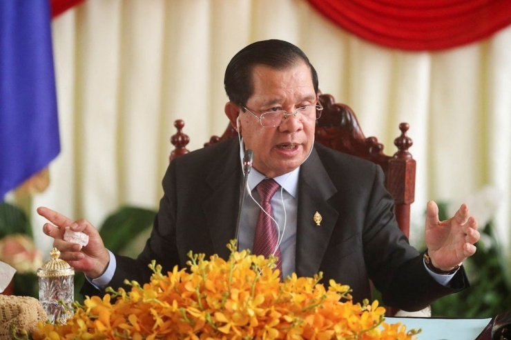 Cựu Thủ tướng Campuchia Hun Sen. Ảnh: REUTERS